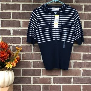 Jones New York Swiss Navy quarter sleeve…